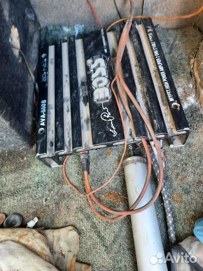 Сабвуфер и усилитель