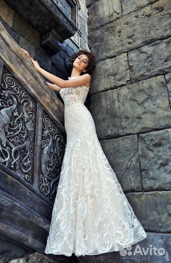 Шикарное свадебное платье Gerda Bridal