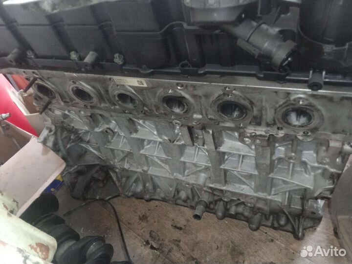 Двигатель дизель бмв 7 на запчасти