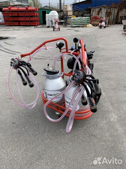 Доильный аппарат доилка для коз и коров Турция UH1