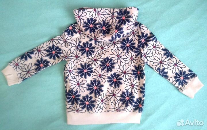 Новый свитшот с капюшоном на рост 86-92