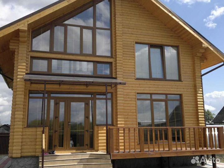 Остекление домов / коттеджей под ключ