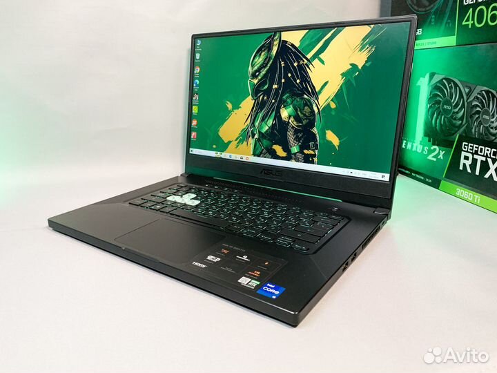 Игровой ноутбук Asus TUF Core i5/RTX 3050Ti/16Gb