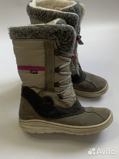 Зимние сапоги ecco 35