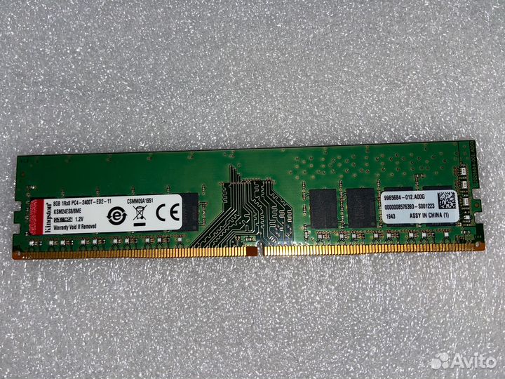 Оперативная память DDR4, DDR3, DDR2