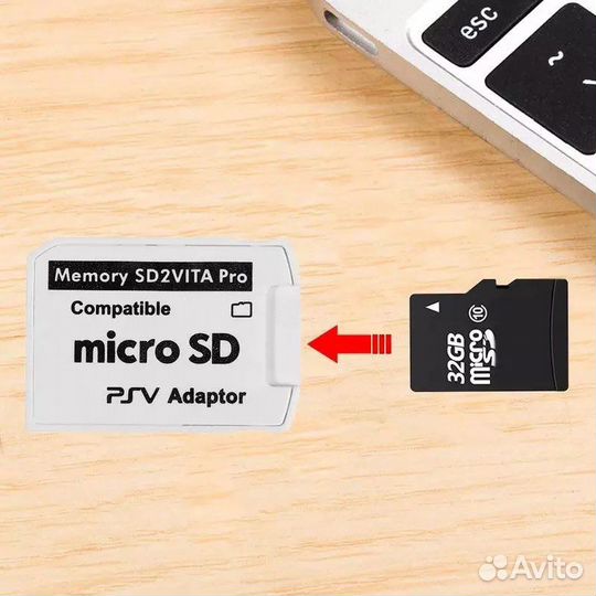 Карта памяти sd2vita PS Vita PSVita адаптер Micro
