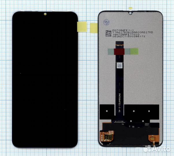 Дисплей для Huawei Honor X30 Max черный