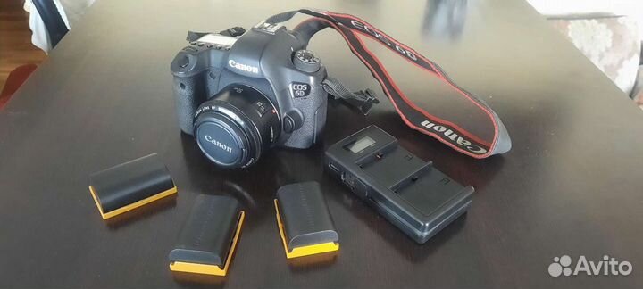 Зеркальный фотоаппарат canon eos 6d