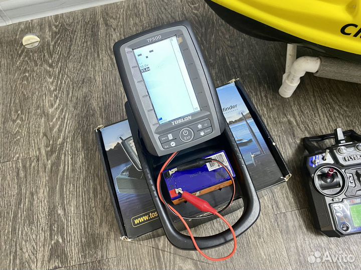 Прикорм кораблик Camarad Classik + с Эхолотом