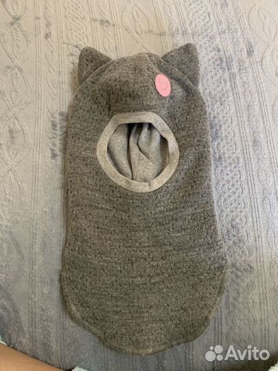 Шапка шлем 56 для девочки