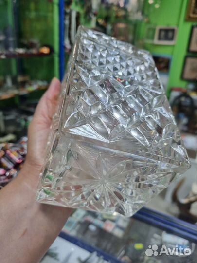 Графин, штоф хрустальный, Bohemia, Чехия