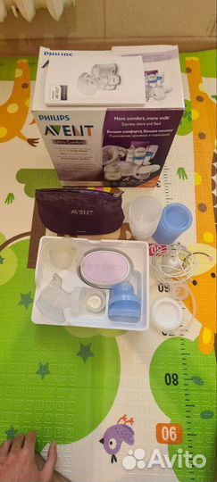 Молокоотсос avent электрический