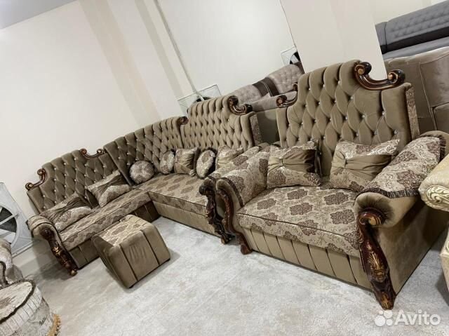 Диван угловой с креслом 