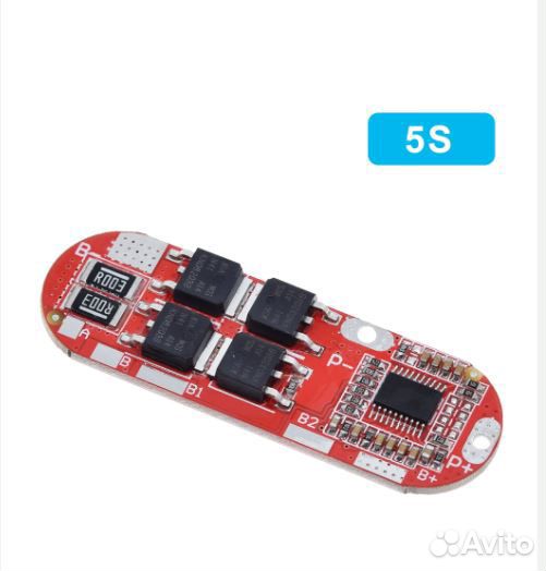 Плата контроля ET 5SLi-30A5518 (PCM для 5S Li-Ion)