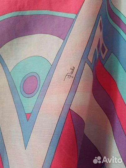 Шелковый топ Emilio Pucci