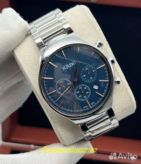 Мужские кварцевые часы Rado синие