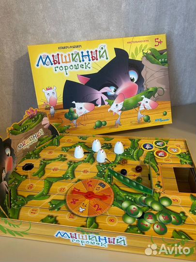 Настольная игра Мышиный горошек 5+