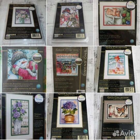 Наборы для вышивания Дименшенс Dimensions