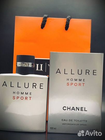 Chanel allure home sport 100мл