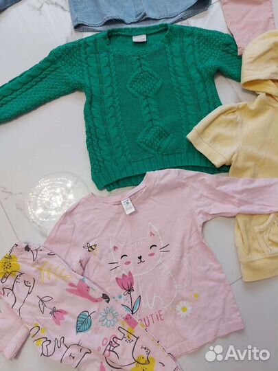 Детские вещи пакетом для девочек zara,hn,next3-5л