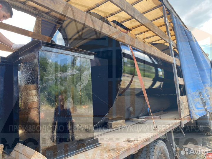 Резервуар Горизонтальный Стальной ргсп-139 м3
