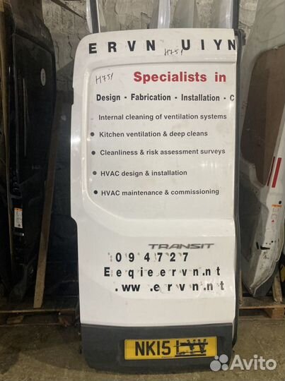 Дверь задняя левая на Ford Transit С 2014+