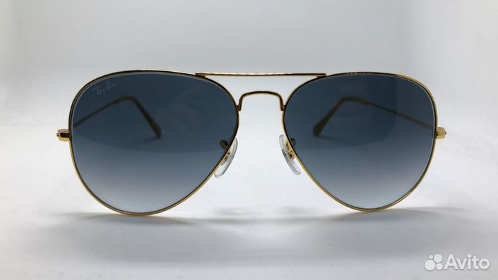 Очки Ray Ban Aviator 3025 001/32 градиент
