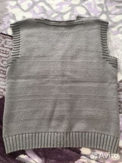 Жилетка для мальчика на 7-8 лет