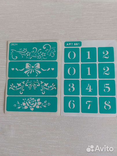 Трафареты для декора