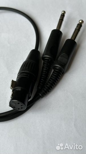Адаптер для авиагарнитуры XLR-2 Jack GA