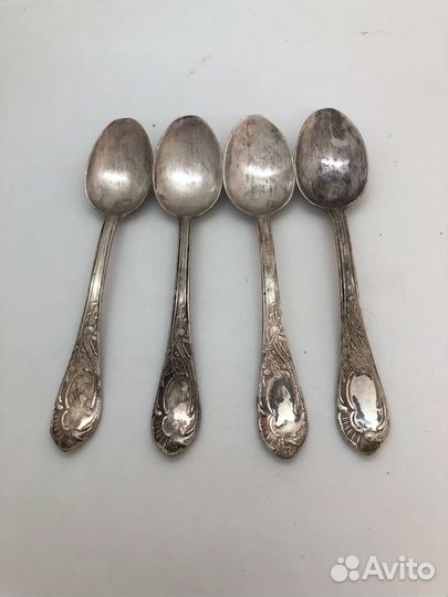 Чайные ложки мельхиор Киев СССР