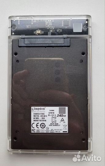 SSD Kingston 240gb + кейс Orico 2.5 USB 3.0