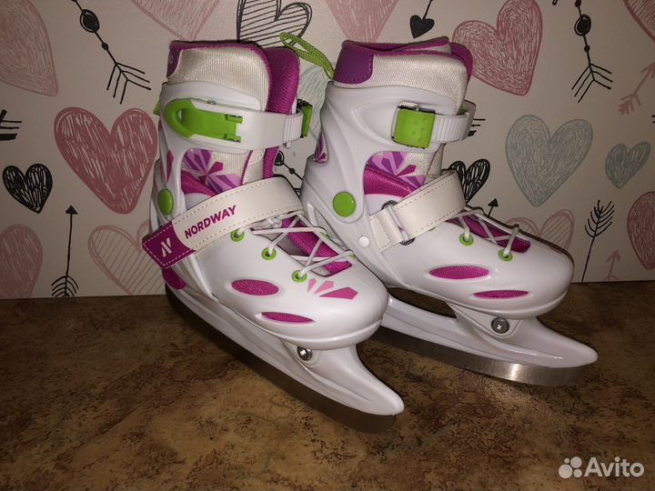 Коньки раздвижные детские