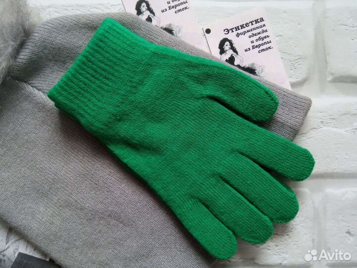 Перчатки женские/подростковые новые