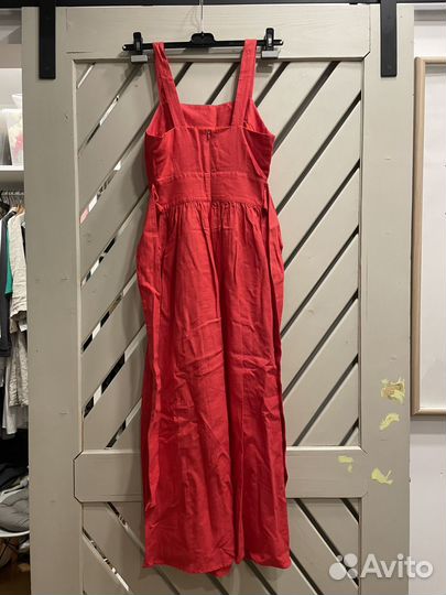 Платье льняное xs