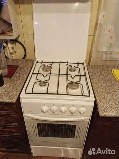 Газовая плита бу 4 конфорки