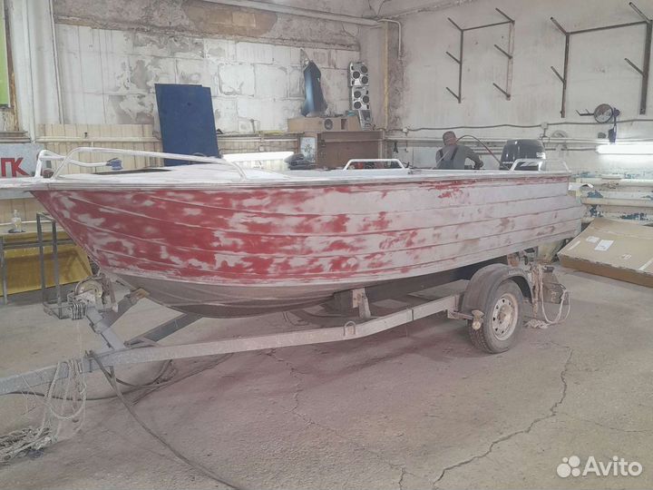 Покраска лодок,катеров