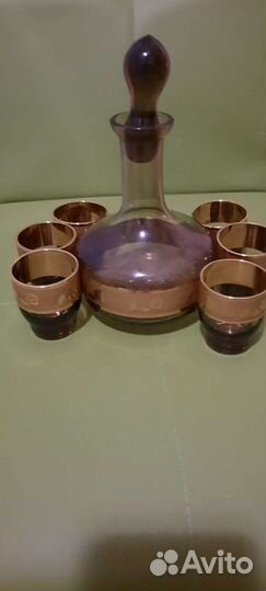 Графин с рюмками СССР