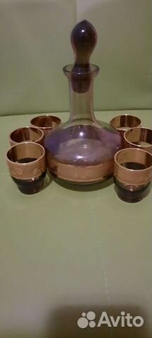 Графин с рюмками СССР