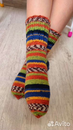 Носки вязаные детские