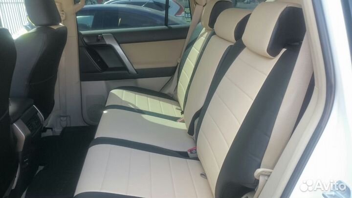 Чехлы из экокожи Автопилот Toyota Prado 150