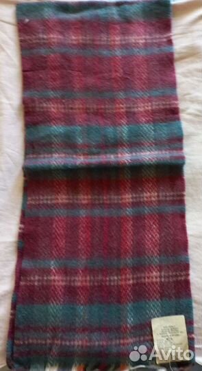 Мужской шарф шерстяной новый СССР