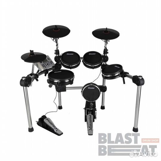 Электронные барабаны Carlsbro с сетчатыми пэдами