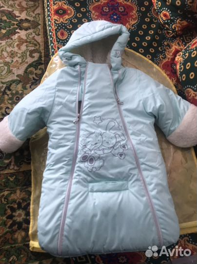 Конверт зимний на овчине