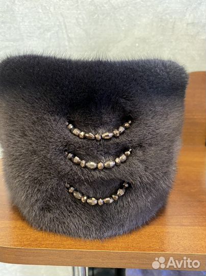 Шапка женска норковая
