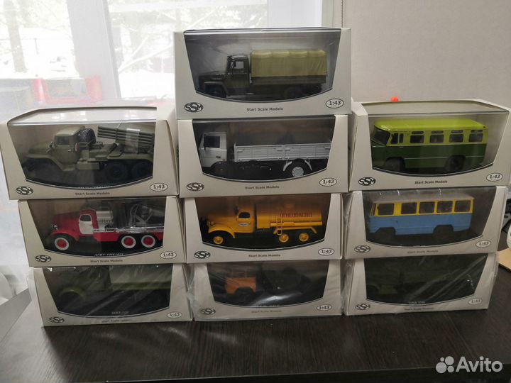 Модели SSM 1:43