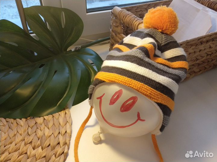 Шапка детская Лесси/48 см.Осень-Зима унисекс