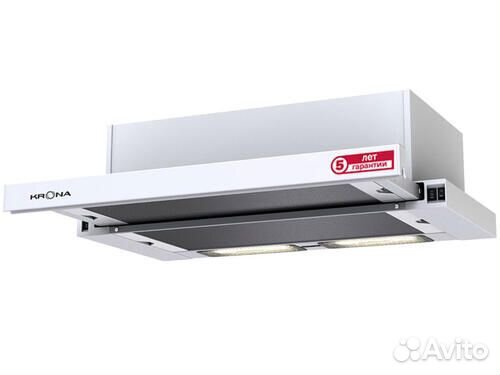 Встраиваемая вытяжка Krona Kamilla6002dnwhwhite
