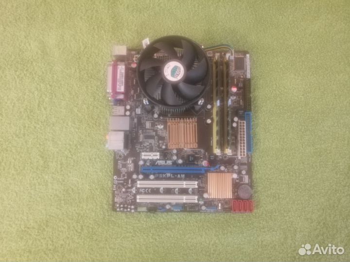 Quad Q8200 + Asus G31 + 4GB DDR2