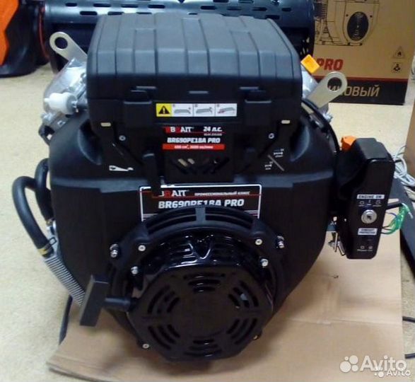 Двигатель бензиновый brait 24 Л.С 20А. 25 вал